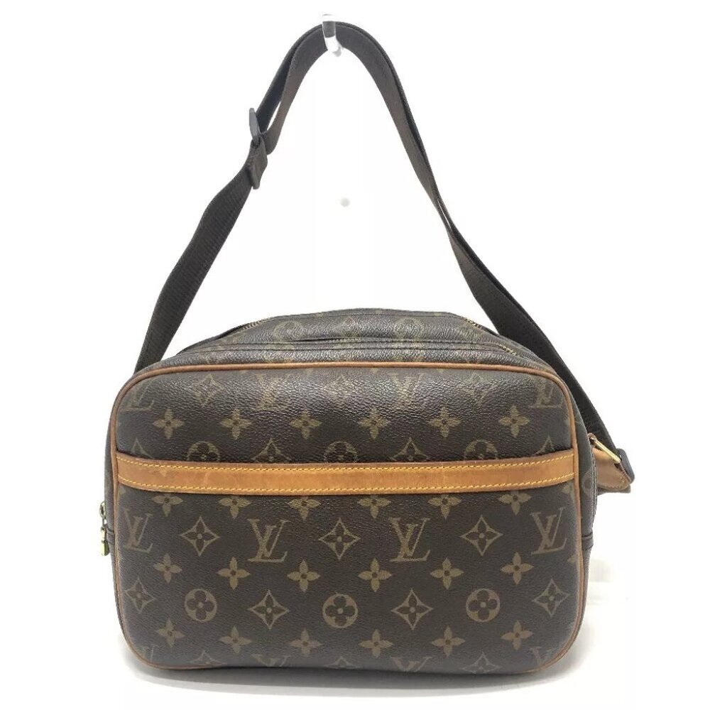 LOUIS VUITTON M45254 Monogram ReporterPM Double Zip Crossbody Bag Shoulder Bag - Picture 3 of 16